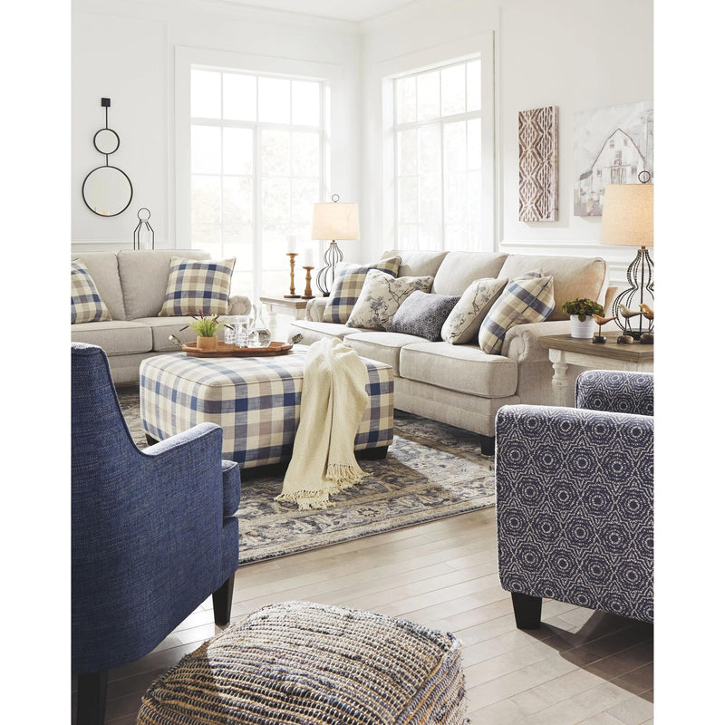 Meggett - Linen - Loveseat-Washburn's Home Furnishings