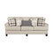 Meggett - Linen - Sofa-Washburn's Home Furnishings