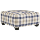 Meggett - Nautical - Oversized Accent Ottoman-Washburn's Home Furnishings