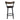 Melenski - Grayish Brown/black - Swivel Barstool (2/cn)-Washburn's Home Furnishings