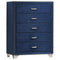 Melody - Chest - Blue-Washburn's Home Furnishings