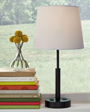 Merelton - Black - Metal Table Lamp (1/cn)-Washburn's Home Furnishings