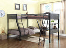 Meyers - Bunk Bed - Twin Over Full Bunk Bed - Gray-Washburn's Home Furnishings