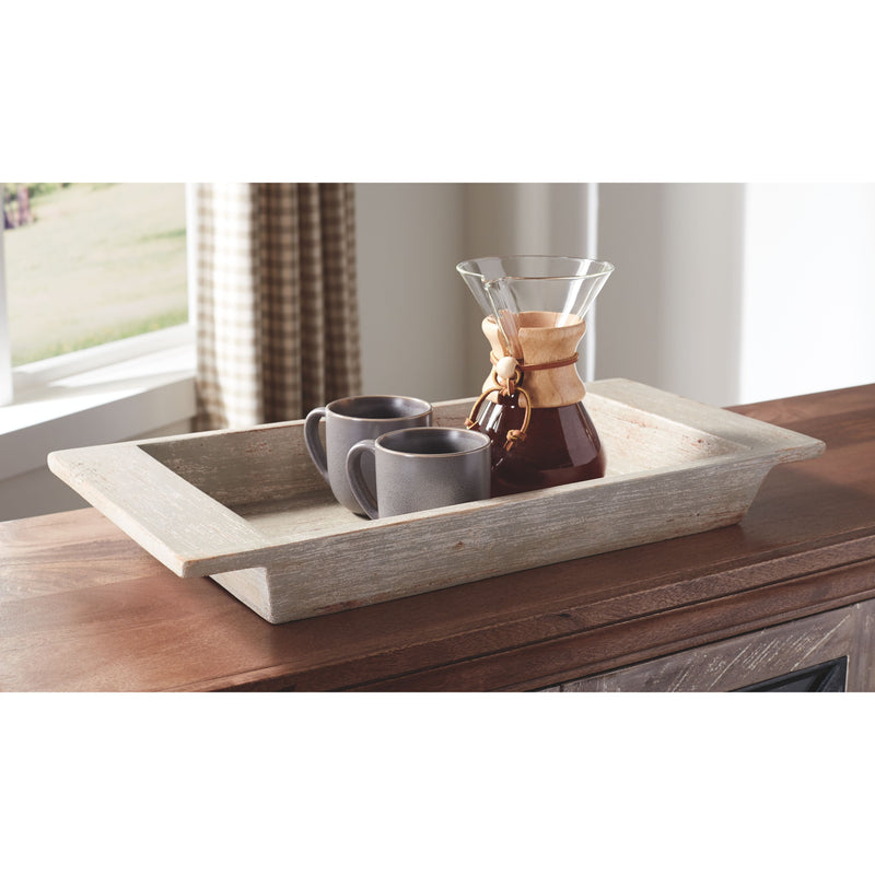 Michaiah - Antique White - Tray-Washburn's Home Furnishings