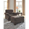 Miltonwood - Teak - 2 Pc. - Chair With Ottoman-Washburn's Home Furnishings