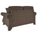 Miltonwood - Teak - Loveseat-Washburn's Home Furnishings