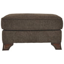 Miltonwood - Teak - Ottoman-Washburn's Home Furnishings