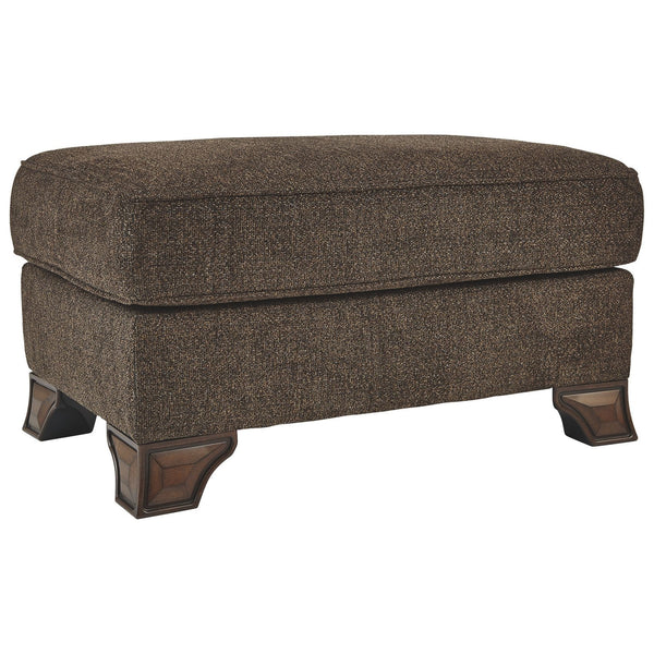 Miltonwood - Teak - Ottoman-Washburn's Home Furnishings