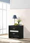 Miranda - Nightstand - Black-Washburn's Home Furnishings