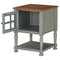 Mirimyn - Gray/brown - Accent Cabinet-Washburn's Home Furnishings