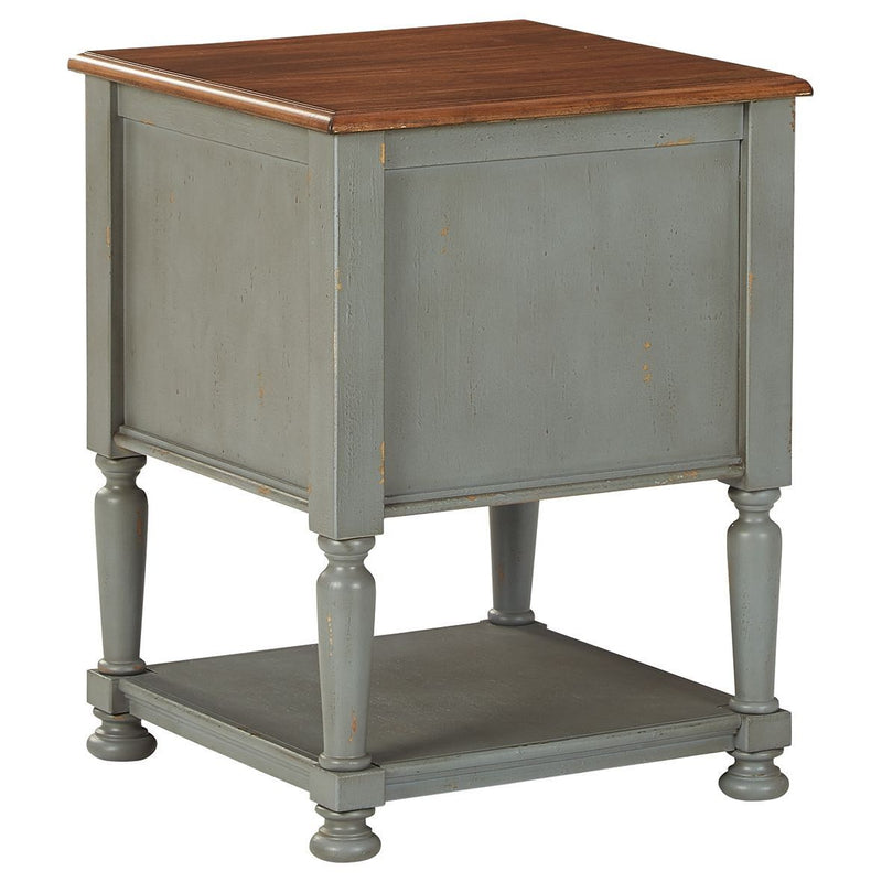 Mirimyn - Gray/brown - Accent Cabinet-Washburn's Home Furnishings