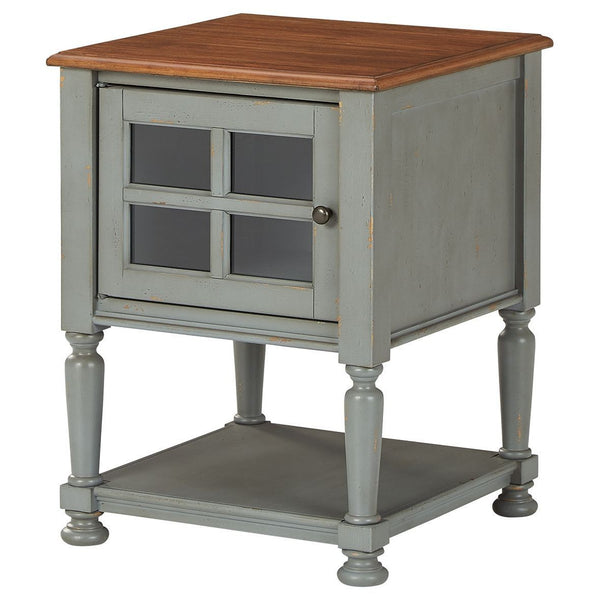 Mirimyn - Gray/brown - Accent Cabinet-Washburn's Home Furnishings