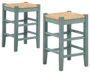 Mirimyn - Teal - Stool (2/cn)-Washburn's Home Furnishings