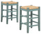 Mirimyn - Teal - Stool (2/cn)-Washburn's Home Furnishings