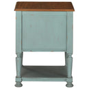 Mirimyn - Teal/brown - Accent Cabinet-Washburn's Home Furnishings