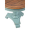 Mirimyn - Teal/brown - Accent Table-Washburn's Home Furnishings