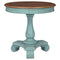 Mirimyn - Teal/brown - Accent Table-Washburn's Home Furnishings