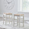 Mirimyn - White - Stool (2/cn)-Washburn's Home Furnishings