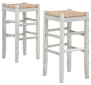 Mirimyn - White - Tall Stool (2/cn)-Washburn's Home Furnishings