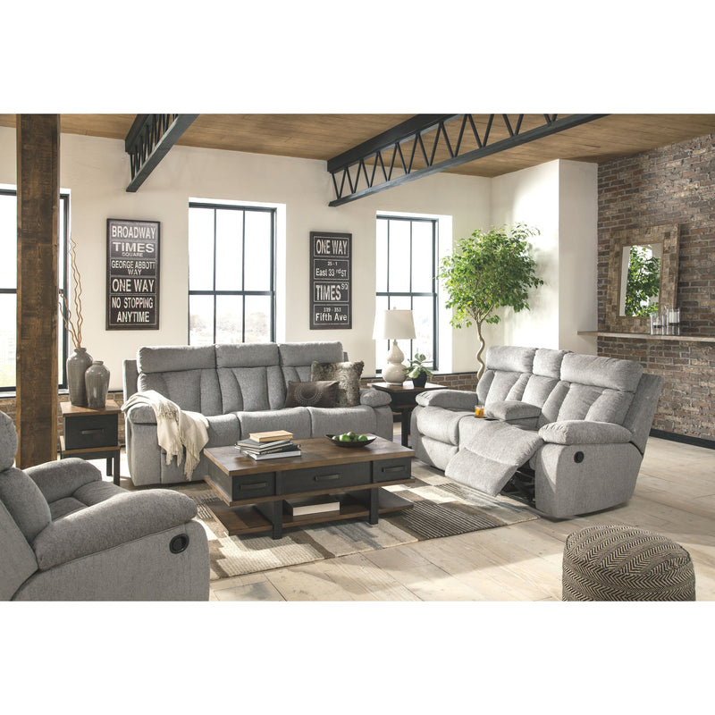 Mitchiner - Fog - Rocker Recliner-Washburn's Home Furnishings