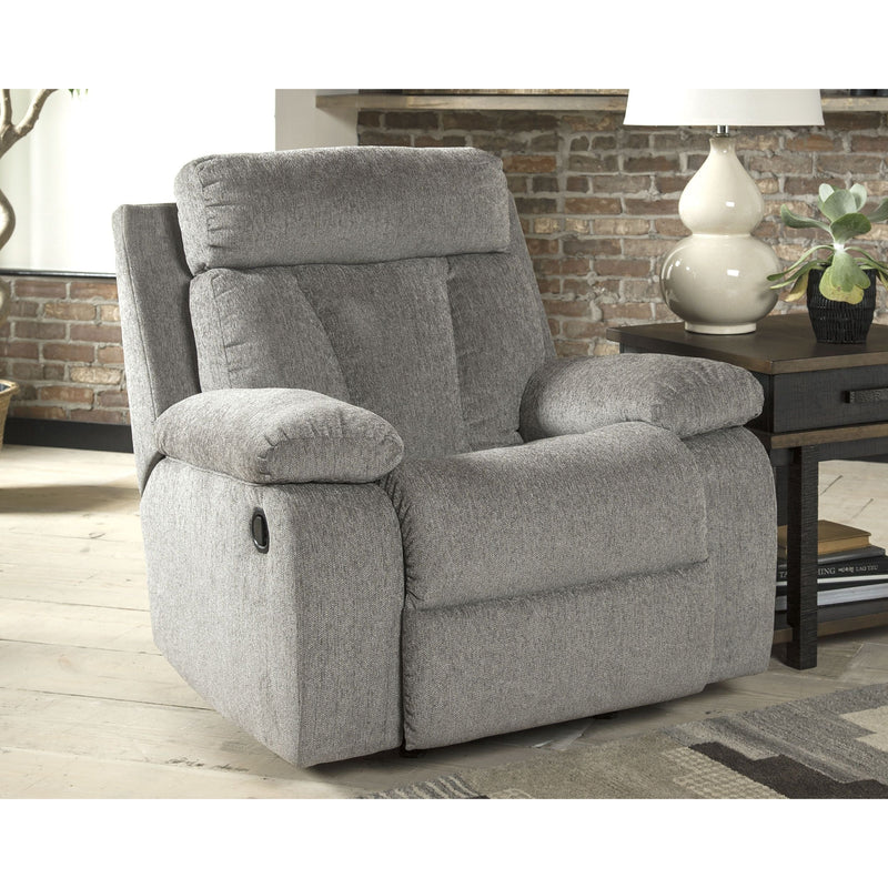 Mitchiner - Fog - Rocker Recliner-Washburn's Home Furnishings