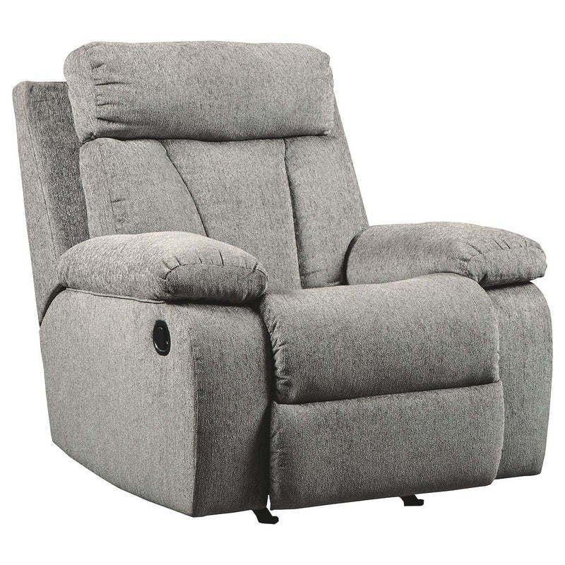 Mitchiner - Fog - Rocker Recliner-Washburn's Home Furnishings