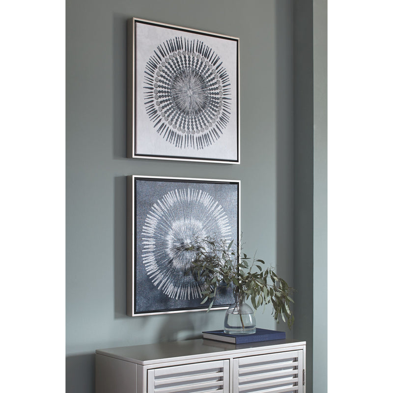 Monterey - Blue/white - Wall Art Set (2/cn)-Washburn's Home Furnishings