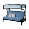 Montgomery - Twin Over Futon Bunk Bed - Blue-Washburn's Home Furnishings