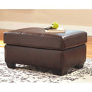 Morelos - Chocolate - 2 Pc. - Chair With Ottoman-Washburn's Home Furnishings