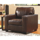 Morelos - Chocolate - 2 Pc. - Chair With Ottoman-Washburn's Home Furnishings