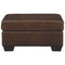 Morelos - Chocolate - Ottoman-Washburn's Home Furnishings