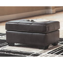 Morelos - Gray - Ottoman-Washburn's Home Furnishings