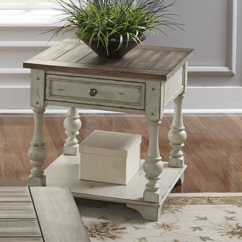 Morgan Creek - End Table-Washburn's Home Furnishings