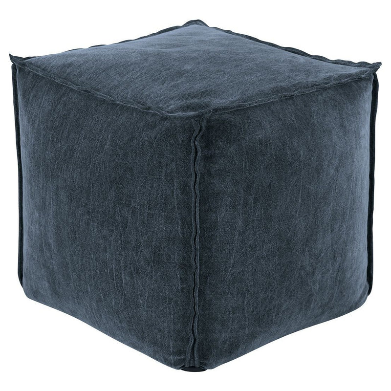 Moriah - Navy - Pouf-Washburn's Home Furnishings