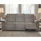 Mouttrie - Smoke - Pwr Rec Sofa With Adj Headrest-Washburn's Home Furnishings