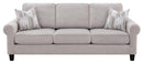 Nadine - Sofa - Beige-Washburn's Home Furnishings