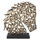 Nahla - Antique Gold Finish - Sculpture-Washburn's Home Furnishings