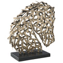 Nahla - Antique Gold Finish - Sculpture-Washburn's Home Furnishings