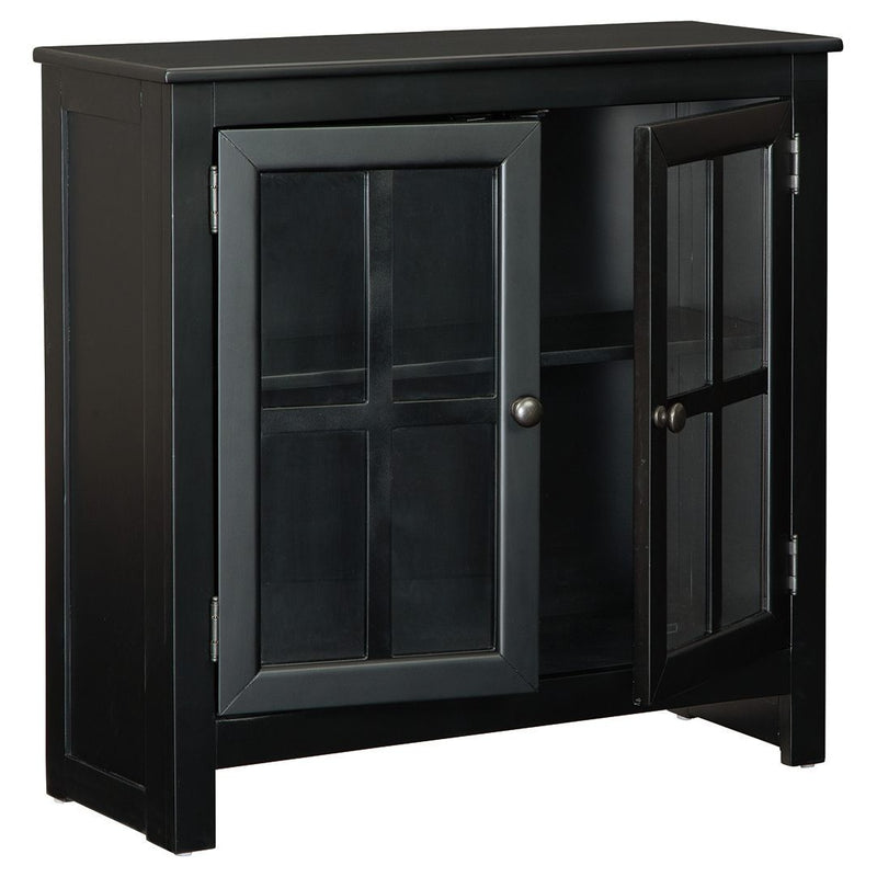 Nalinwood - Black - Accent Cabinet-Washburn's Home Furnishings