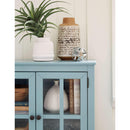 Nalinwood - Teal - Accent Cabinet-Washburn's Home Furnishings