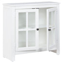 Nalinwood - White - Accent Cabinet-Washburn's Home Furnishings