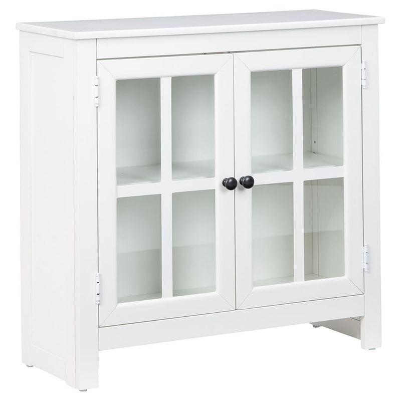 Nalinwood - White - Accent Cabinet-Washburn's Home Furnishings