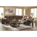 Nantahala - Coffee - Left Arm Facing Recliner 6 Pc Sectional-Washburn's Home Furnishings