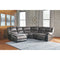 Nantahala - Slate - Left Arm Facing Chaise 5 Pc Sectional-Washburn's Home Furnishings