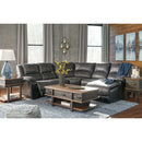 Nantahala - Slate - Left Arm Facing Recliner 5 Pc Sectional-Washburn's Home Furnishings