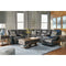 Nantahala - Slate - Left Arm Facing Recliner 7 Pc Sectional-Washburn's Home Furnishings