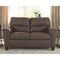 Navi - Chestnut - Loveseat-Washburn's Home Furnishings