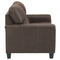 Navi - Chestnut - Loveseat-Washburn's Home Furnishings