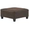 Navi - Chestnut - Oversized Accent Ottoman-Washburn's Home Furnishings