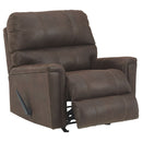 Navi - Chestnut - Rocker Recliner-Washburn's Home Furnishings